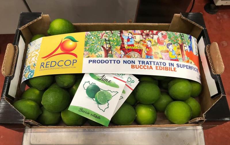 Lime Red Co.P., prodotto non trattato in superficie